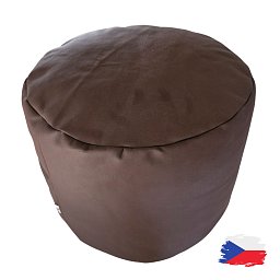 Válec koženkový tmavě hnědý⌀40x30 cm Obrázek pro produkt Válec koženkový tmavě hnědý⌀40x30 cm